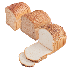 Bakkersbrood tijger of Ribbelbrood half